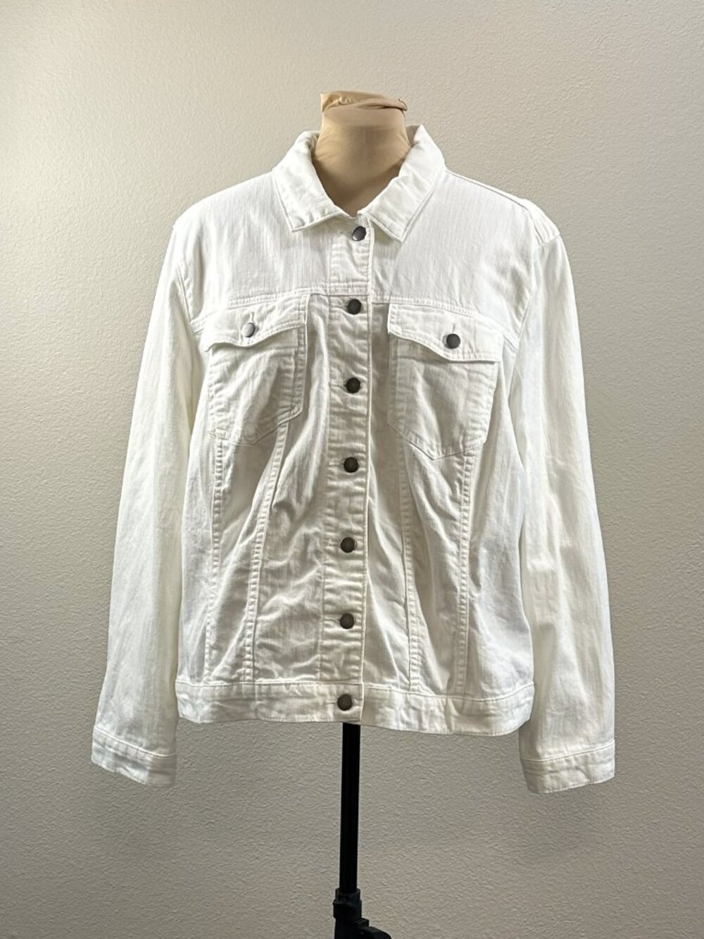 Kut from the Kloth White Jean Jacket